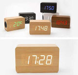 LED Digital Clock with Bluetooth Speakers Small