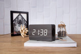 LED Digital Clock with Bluetooth Speakers Small