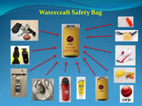 Marine Watercraft Safety Bag Kit For PWC Boat Kayak Canoe